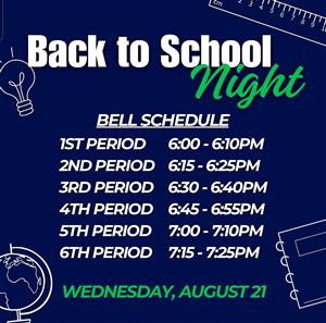 Back to School Night 2024